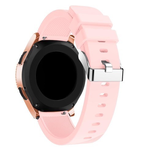 Samsung Galaxy Watch 42mm Szíj Sport Style Series Szilikon Pótszíj Rózsaszín