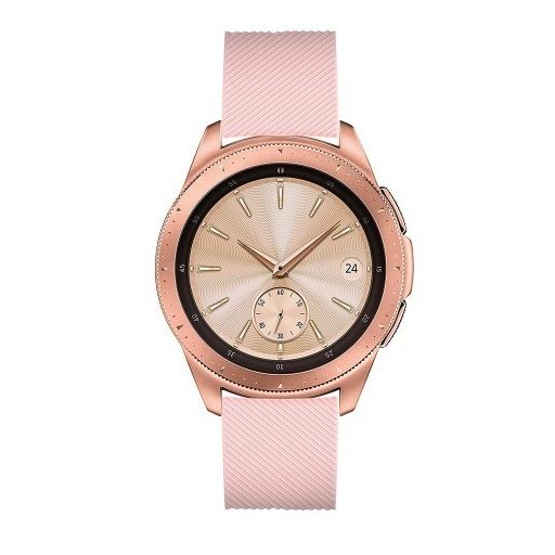 Samsung Galaxy Watch 42mm Szíj Sport Style Series Szilikon Pótszíj Rózsaszín