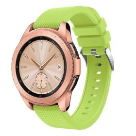   Samsung Galaxy Watch 42mm Szíj Sport Style Series Szilikon Pótszíj Zöld