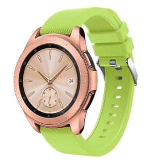   Samsung Galaxy Watch 42mm Szíj Sport Style Series Szilikon Pótszíj Zöld