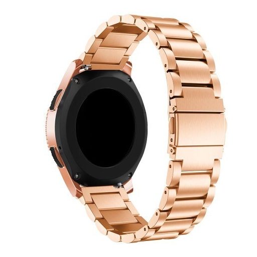 Samsung Galaxy Watch 42mm Pótszíj Fémszíj Óraszíj - Rózsaarany