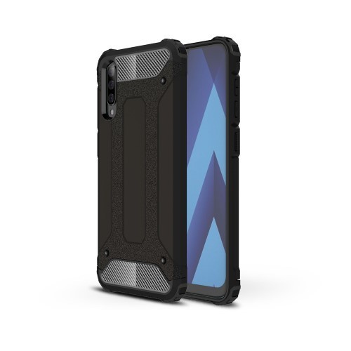 Samsung Galaxy A50 Ütésálló Armor Tok Guard Series 2in1 Fekete