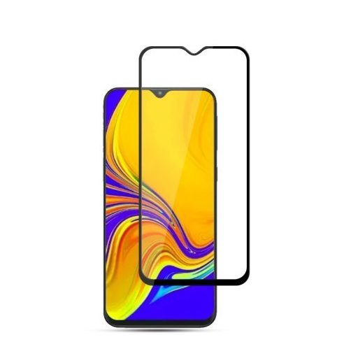 Samsung Galaxy A50 / A30 / A20 / M30 Képernyővédő Üveg - Tempered Glass AMORUS -3D FULL SIZE- Fekete