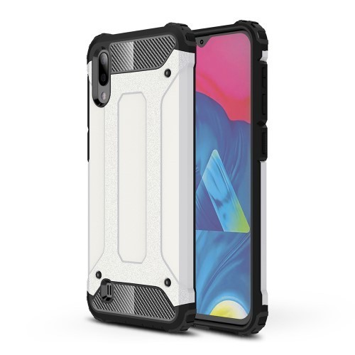 Samsung Galaxy M10 Ütésálló Armor Tok Guard Series 2in1 Fehér