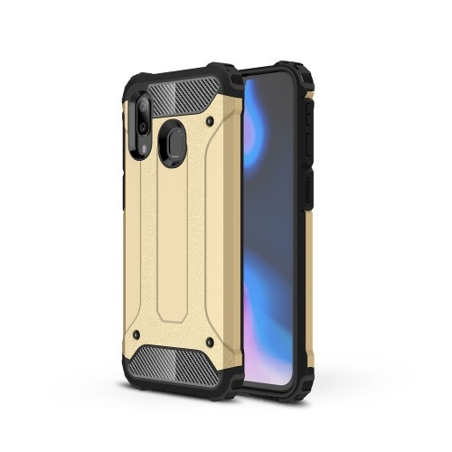 Samsung Galaxy A40 Ütésálló Armor Tok Guard Series 2in1 Arany