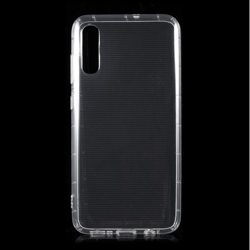 Samsung Galaxy A70 Ütésálló Szilikon Tok Shock TPU GEL Series Áttetsző