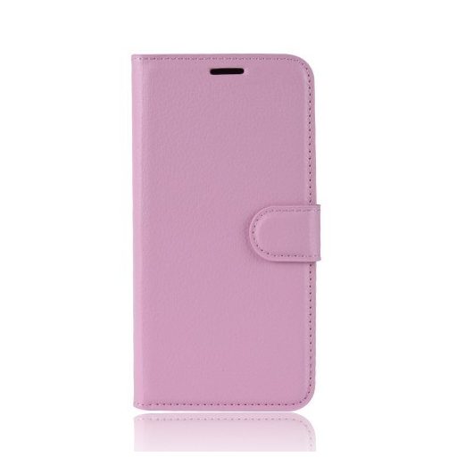 Samsung Galaxy A20e Notesz Tok Business Series Kitámasztható Bankkártyatartóval Rózsaszín