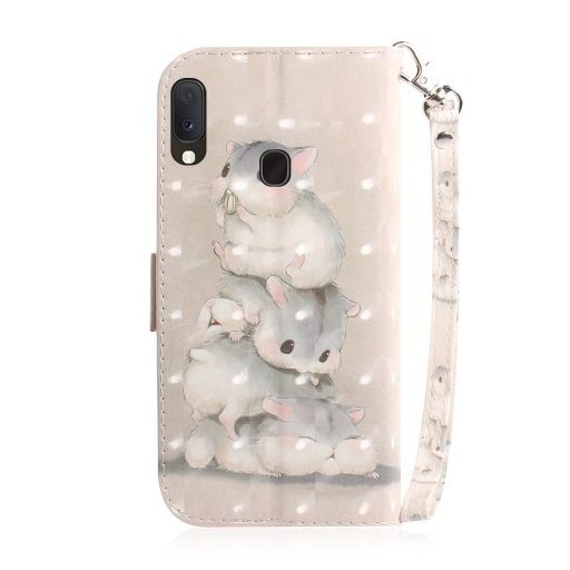 Samsung Galaxy A20e Tok Bankkártyatartóval Notesz Mintás Kitámasztható -RMPACK- SummerSeries SS05