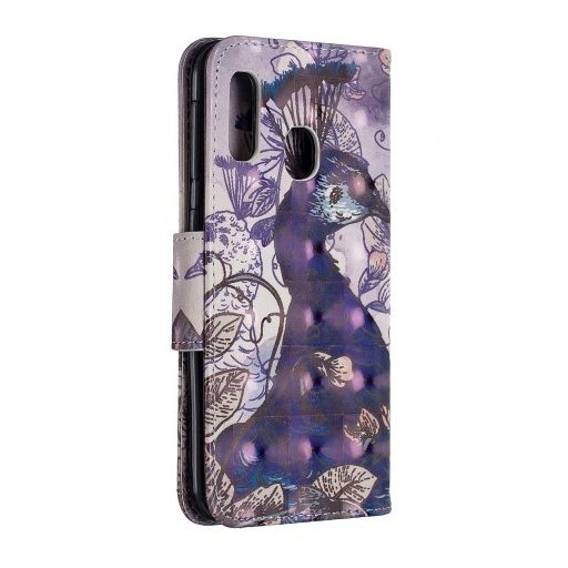Samsung Galaxy A20e Tok Bankkártyatartóval Notesz Mintás Kitámasztható -RMPACK- Life&Dreams LD04