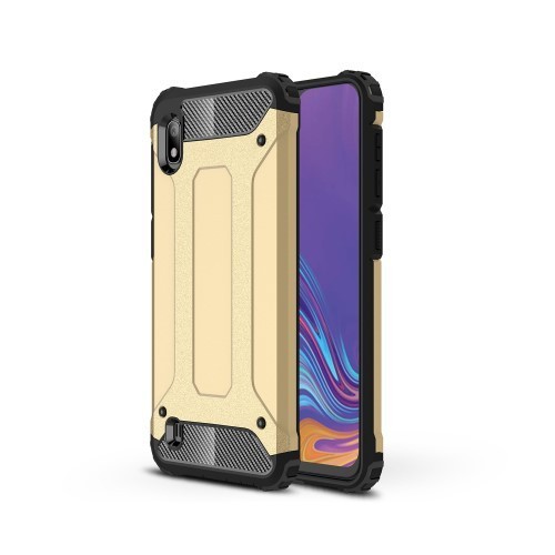Samsung Galaxy A10 Ütésálló Armor Tok Guard Series 2in1 Arany