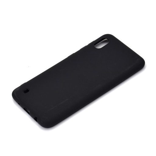 Samsung Galaxy A10 Tok Szilikon Soft Matte Series Fekete