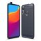Huawei P Smart Z Szilikon Tok Ütésállókivitel Karbon Mintázattal Sötétkék