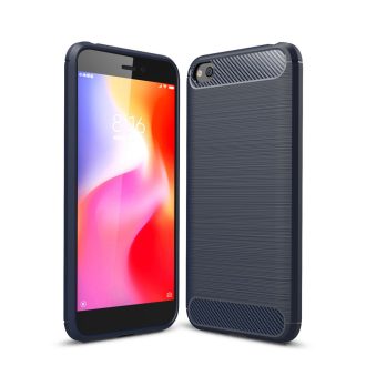   Xiaomi Redmi GO Ütésállókivitel Karbon Mintázattal Sötétkék