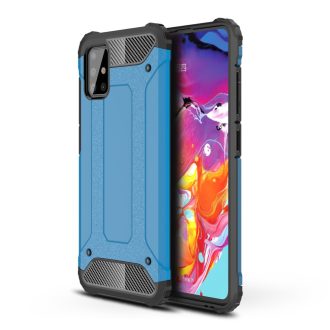   RMPACK Samsung Galaxy A51 Ütésálló Armor Tok Guard Series 2in1 Világoskék
