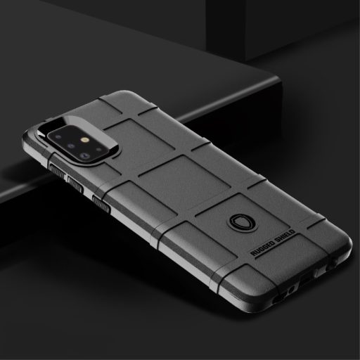 RMPACK Samsung Galaxy A71 Ütésálló Tok Anti-Shock Series Rugged Shield Fekete
