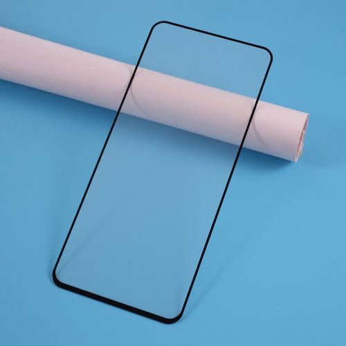 Samsung Galaxy A71 Kijelzővédő Üveg - Tempered Glass -FULL 3D- Fekete
