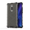 RMPACK Xiaomi Mi 9T Mi 9T Pro Shock-Proof Szilikon Tok Ütésálló Kivitel Honeycomb Style Fekete