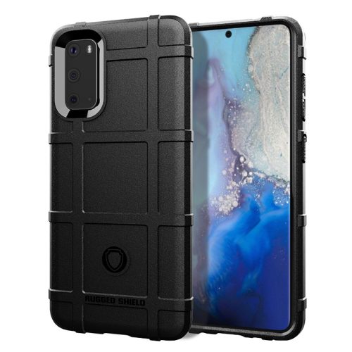 RMPACK Samsung Galaxy S20 Ütésálló Tok Anti-Shock Series Rugged Shield -RMPACK- Fekete