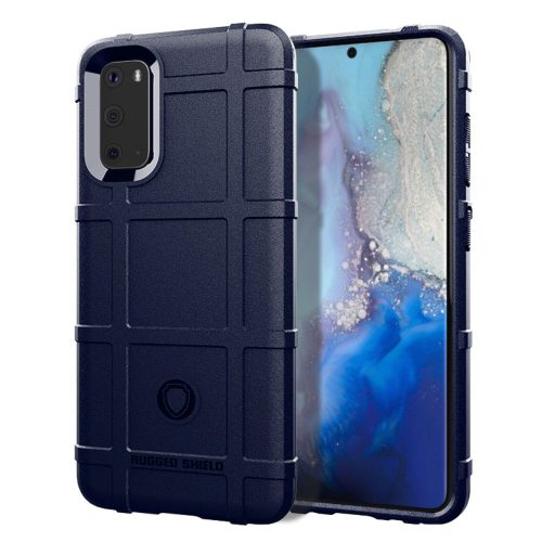 RMPACK Samsung Galaxy S20 Ütésálló Tok Anti-Shock Series Rugged Shield -RMPACK- Sötétkék