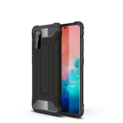 RMPACK Samsung Galaxy S20 Ütésálló Armor Tok Guard Series 2in1 Fekete