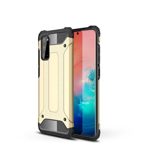 RMPACK Samsung Galaxy S20 Ütésálló Armor Tok Guard Series 2in1 Arany