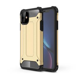 RMPACK iPhone 11 Ütésálló Tok TPU 2in1 Hybrid Arany