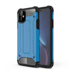   RMPACK iPhone 11 Ütésálló Tok TPU 2in1 Hybrid Világoskék