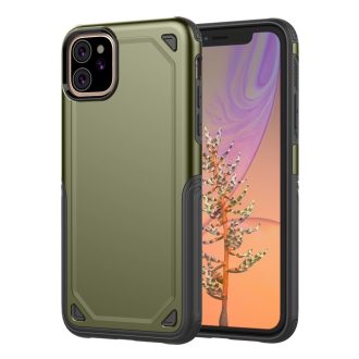   RMPACK iPhone 11 Tok Rugged Armor Ütésálló 2in1 Hybrid Plastic KatonaZöld