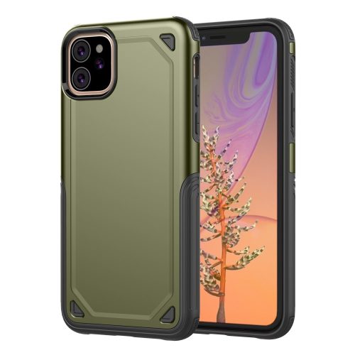 RMPACK iPhone 11 Tok Rugged Armor Ütésálló 2in1 Hybrid Plastic KatonaZöld