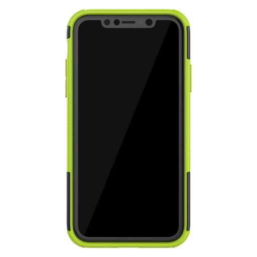 RMPACK iPhone 11 Kitámasztható Ütésálló Tok Cool Tyre Autógumi Mintás Zöld