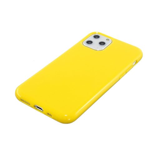 RMPACK iPhone 11 Szilikon Tok Glossy - Fényes Soft TPU Sárga