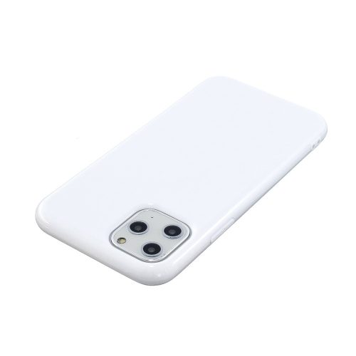 RMPACK iPhone 11 Szilikon Tok Glossy - Fényes Soft TPU Fehér