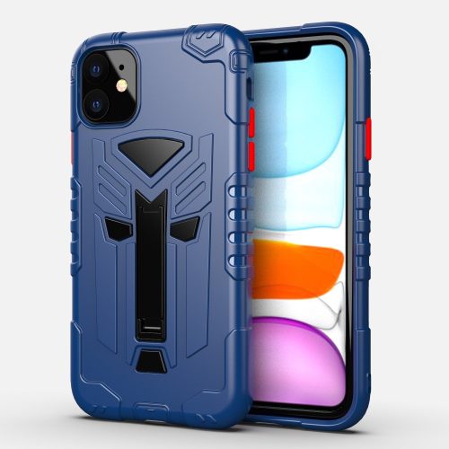 RMPACK iPhone 11 Ütésálló Tok Transformer Hybrid 2in1 Kitámasztható Kék