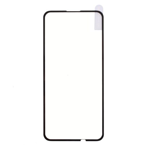 Huawei P40 Lite E Képernyővédő Üveg Tempered Glass Full Size Fekete