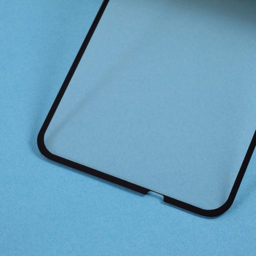 Huawei P40 Lite E Képernyővédő Üveg Tempered Glass Full Size Fekete
