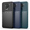 RMPACK Xiaomi Redmi Note 9 Szilikon Tok Twill Ütésálló Thunder Series Kivitel Sötétkék
