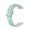 RMPACK Samsung Galaxy Watch 3 41mm Okosóra Szíj Pótszíj Óraszíj Hollow Style Szürke/Cián