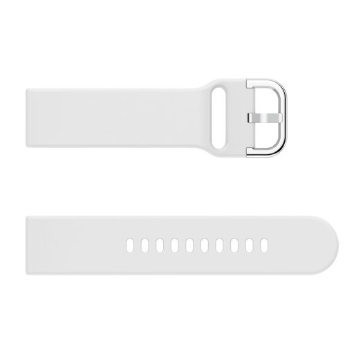 RMPACK Samsung Galaxy Watch 3 41mm Óraszíj Pótszíj Okosóra Szíj Szilikon Nature Fehér