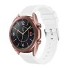 RMPACK Samsung Galaxy Watch 3 41mm Pótszíj Okosóra Szíj Óraszíj Szilikon Sport Style Fehér