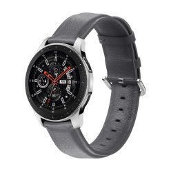   RMPACK Huawei Watch GT GT2 GT 2e Óraszíj Pótszíj 22mm Bőrszíj Style QU Szürke