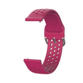   RMPACK Huawei Watch GT 2 GT 2e 46mm Szilikon Pótszíj Óraszíj Hollow Style WineRed