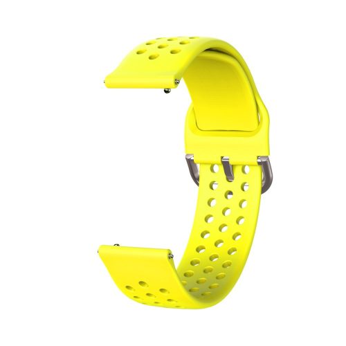 RMPACK Huawei Watch GT 2 GT 2e 46mm Szilikon Pótszíj Óraszíj Hollow Style Sárga