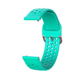   RMPACK Huawei Watch GT 2 GT 2e 46mm Szilikon Pótszíj Óraszíj Hollow Style Cián
