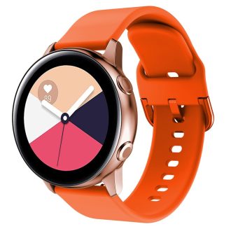   RMPACK Huawei Watch GT2e GT GT2 46mm Pótszíj Óraszíj Szilikon Szíj Elegant Series Narancssárga