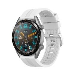   RMPACK Huawei Watch GT 46mm Szilikon Pótszíj Óraszíj Elegant-Sport Series Fehér