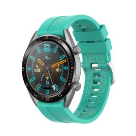   RMPACK Huawei Watch GT 46mm Szilikon Pótszíj Óraszíj Elegant-Sport Series Cián
