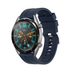   RMPACK Huawei Watch GT 46mm Szilikon Pótszíj Óraszíj Elegant-Sport Series Sötétkék