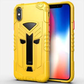   RMPACK iPhone X XS 5.8 Ütésálló Tok KingKong Edition Hybrid Sárga