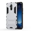 RMPACK Huawei Mate 20 Lite 2in1 Tok Ütésálló - Kitámasztható TPU Hybrid Ezüst