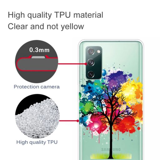 RMPACK Samsung Galaxy S20 FE Mintás Szilikon Tok TPU New Uniqueness NU17